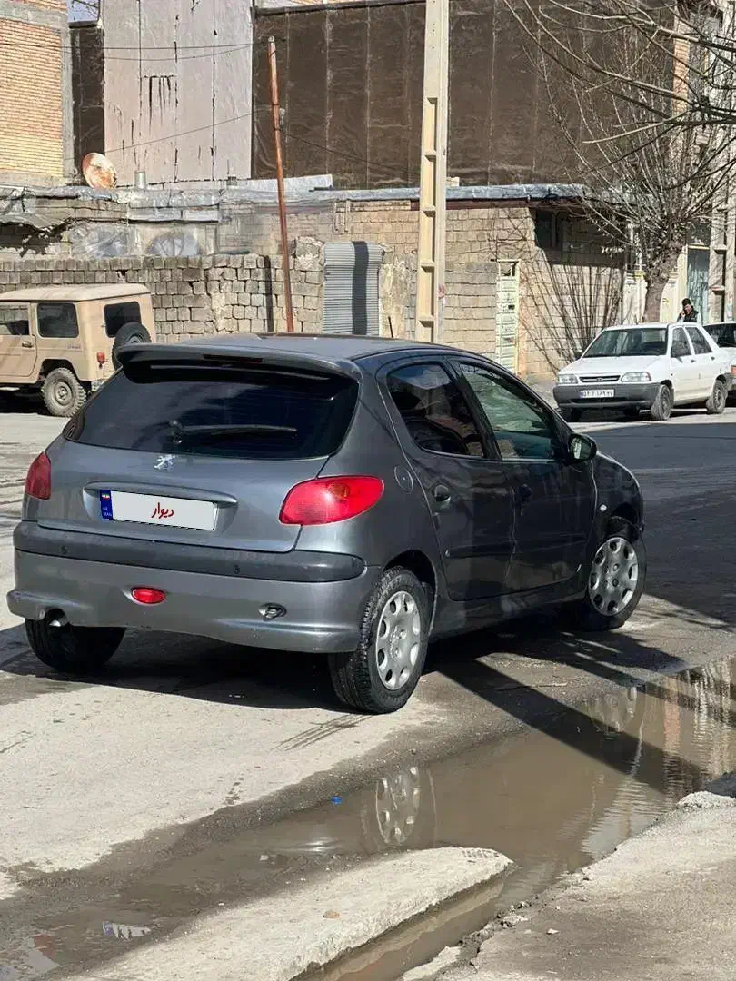 پژو 206 تیپ پنج|خودرو سواری و وانت|پیرانشهر, |دیوار