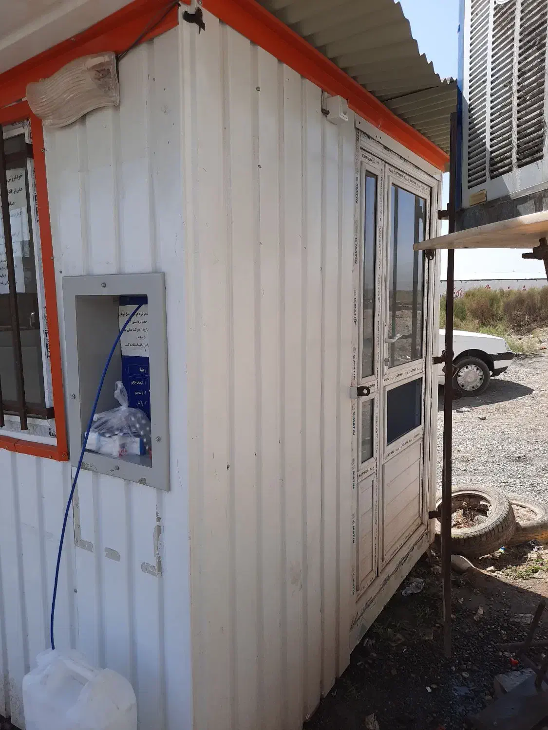 کانکس ۲در۲متر عایق سفارشی درحدنو|مصالح و تجهیزات ساختمان|خوی, |دیوار