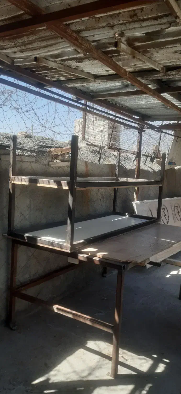 لبه چسبان کارگاهی ۲ عدد میزکار|ابزارآلات|فیروزآباد, |دیوار