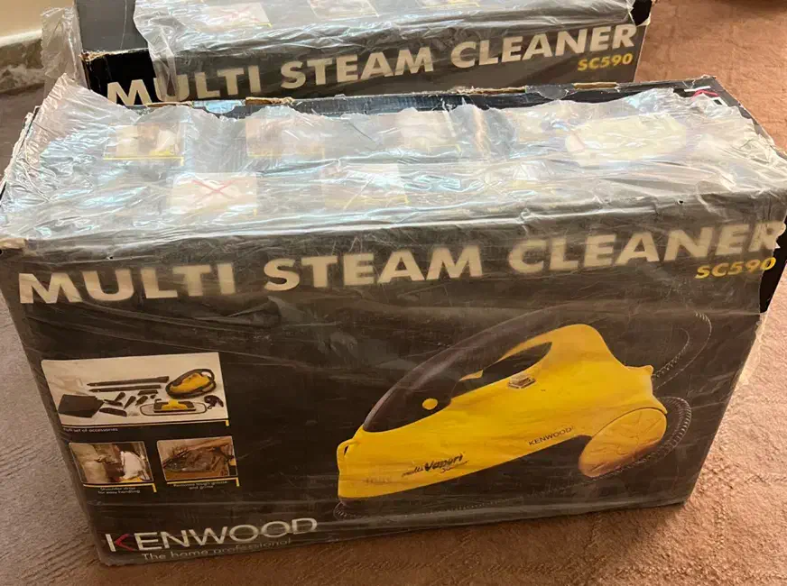 بخارشور KENWOOD مدل SC590 دو عدد|جاروبرقی، جارو شارژی، بخارشو|تهران, گلستان (شهرک راه آهن)|دیوار