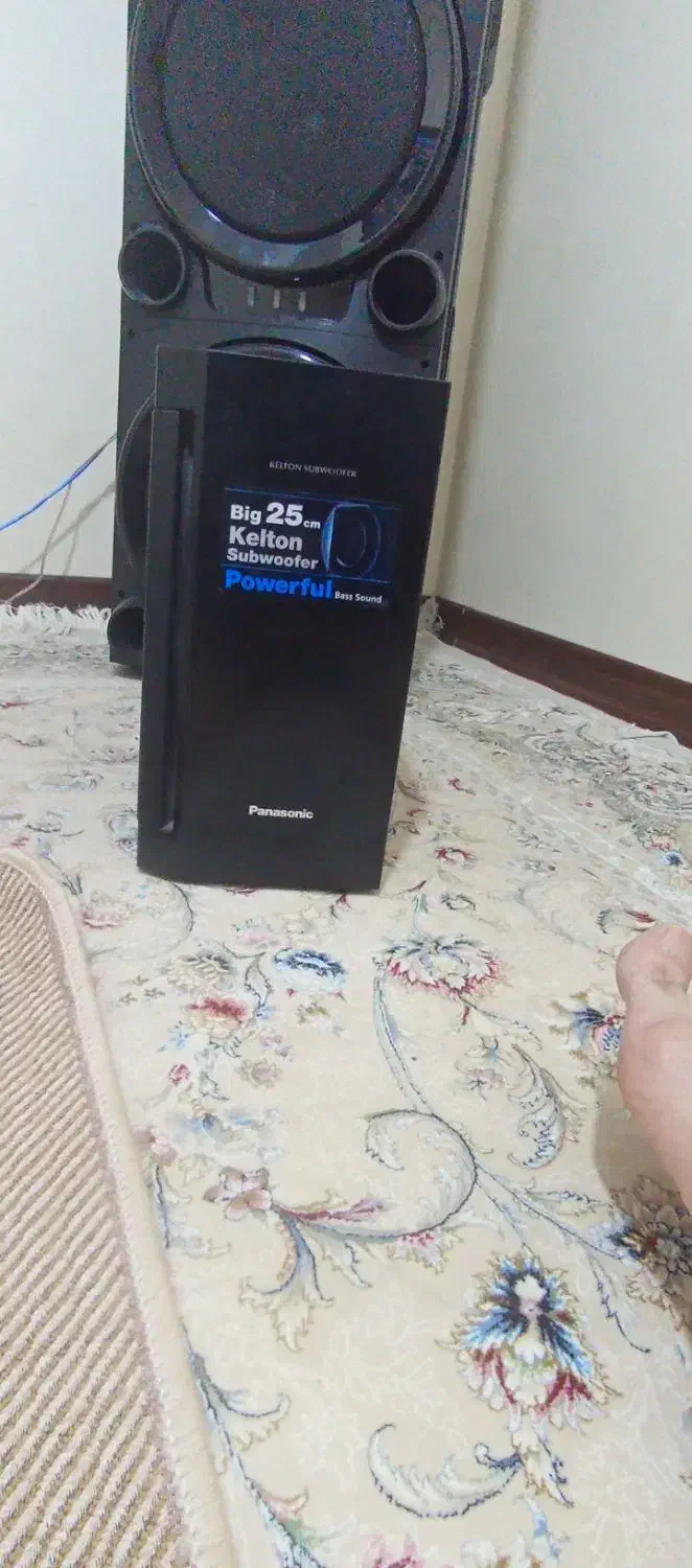 سابووفر250wپاناسونیک اصل|سیستم صوتی خانگی|بومهن, |دیوار