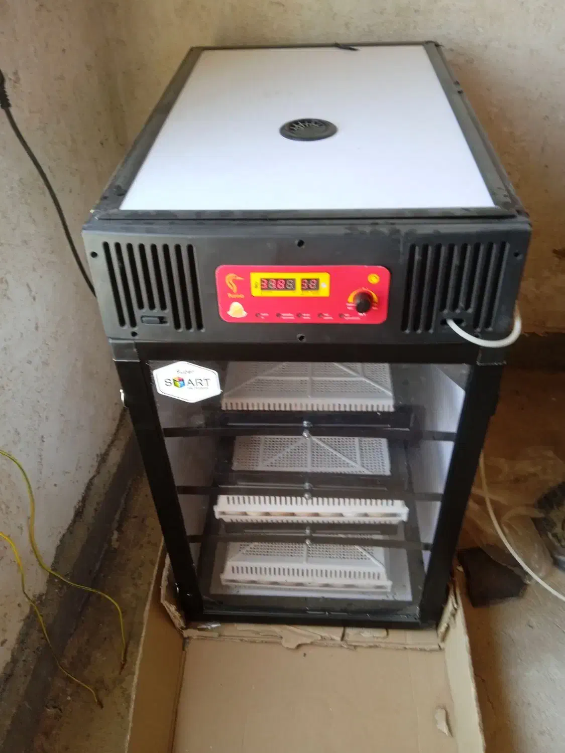 دستگاه جوجه کشی دورنا 2اسکندری|لوازم جانبی حیوانات|یاسوج, |دیوار