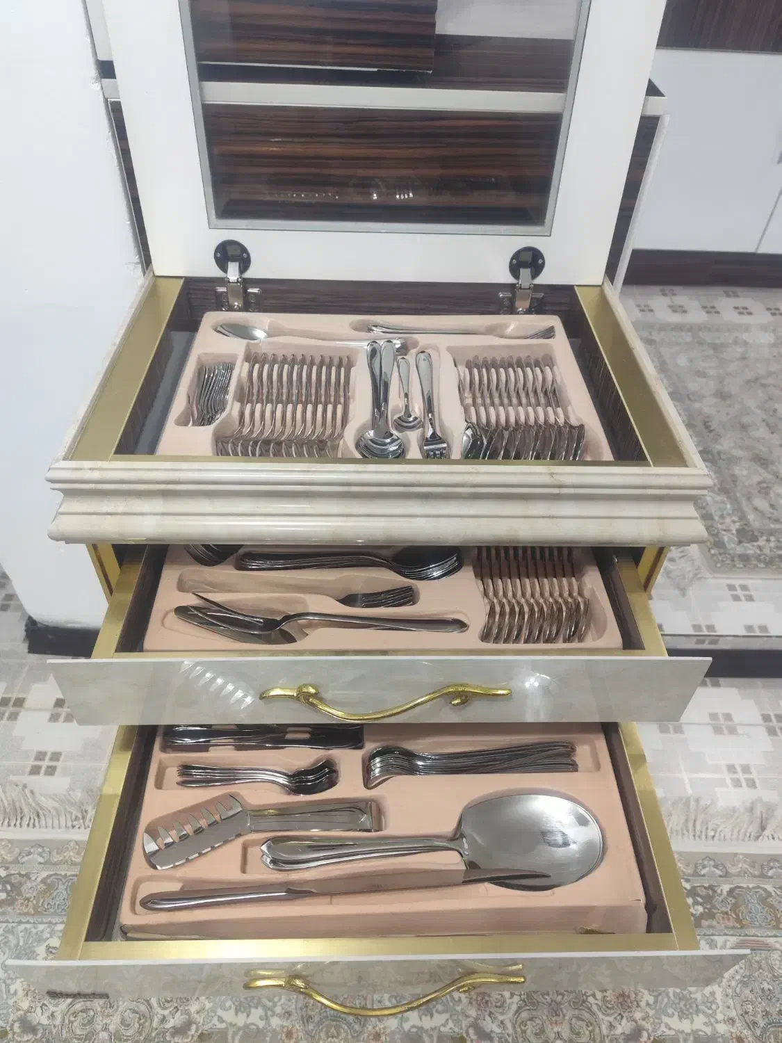 کنسول چنگال وقاشق|ظروف سرو و پذیرایی|دزفول, |دیوار