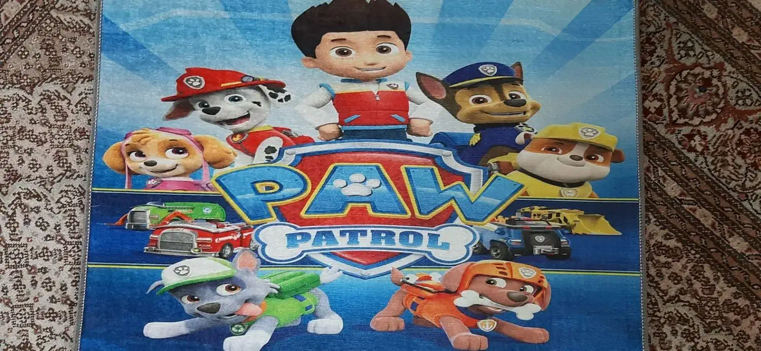 فرشینه کارتونی اتاق کودک مناسب سیسمونی زیر قیمت|اسباب و اثاث بچه|ارومیه, |دیوار