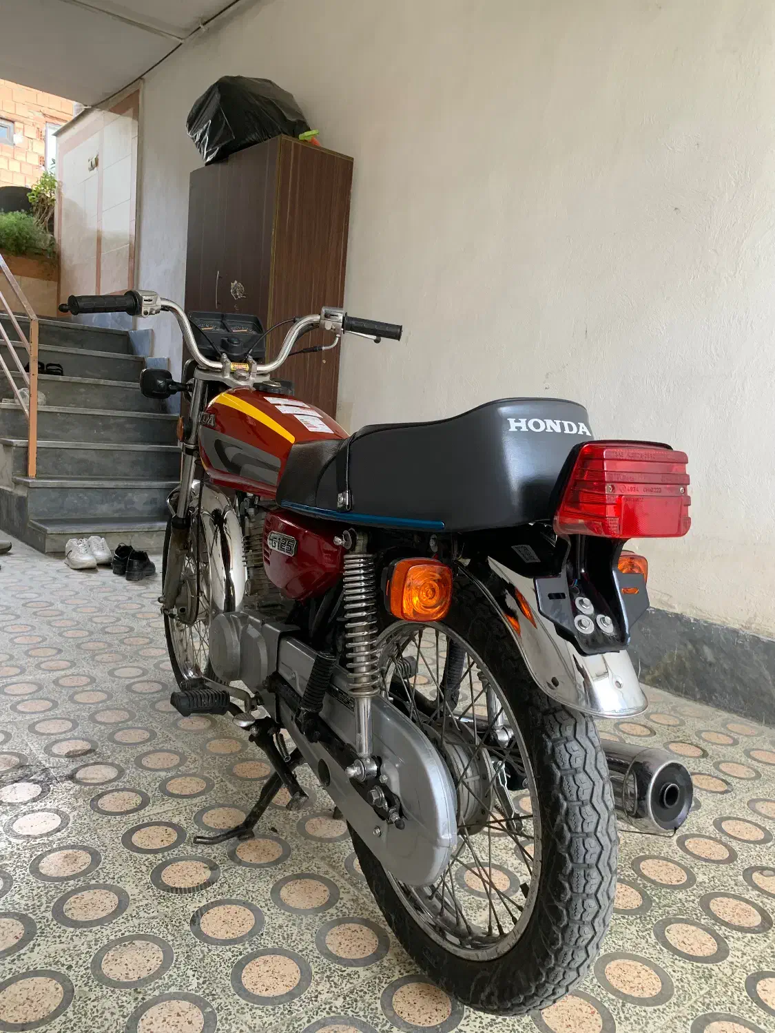 موتور ۱۲۵مزایده مدل ۸۸|موتورسیکلت|بندر گز, |دیوار