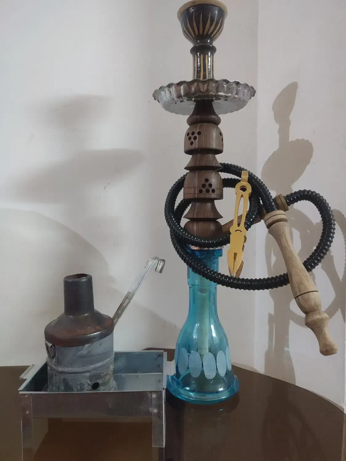 قلیون چوبی|کلکسیون و سرگرمی|ساوه, |دیوار