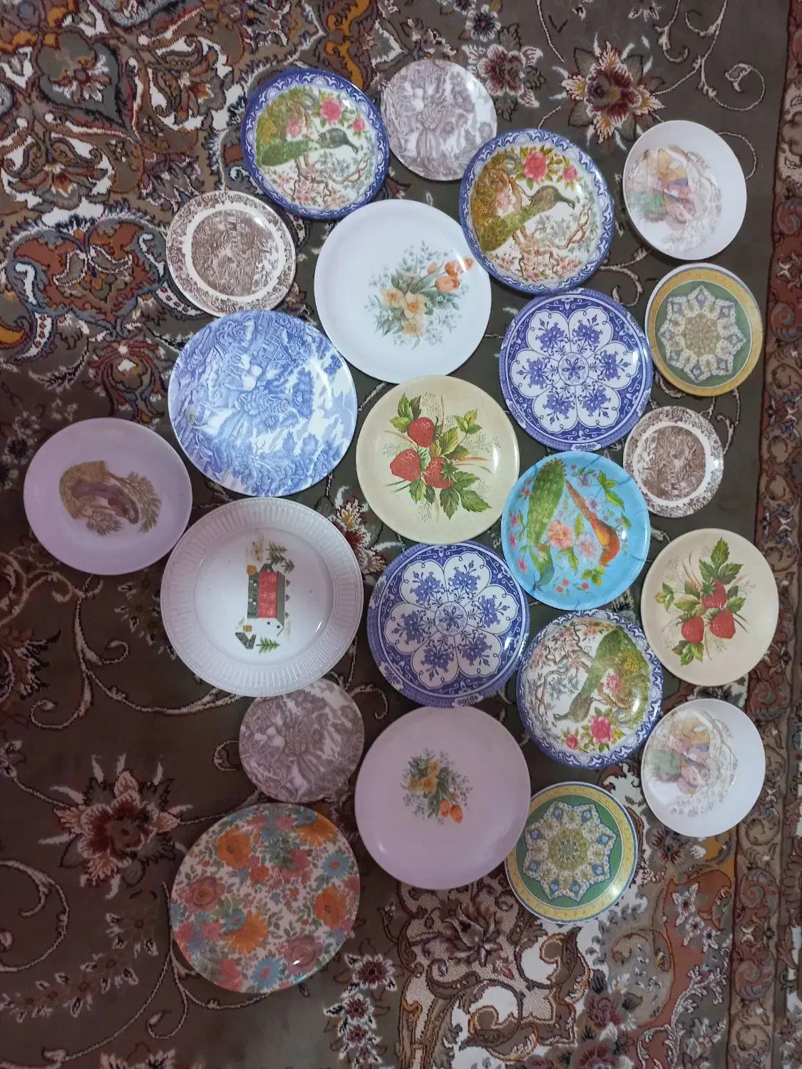 بشقاب نوستالژی|کلکسیون اشیاء عتیقه|یاسوج, |دیوار