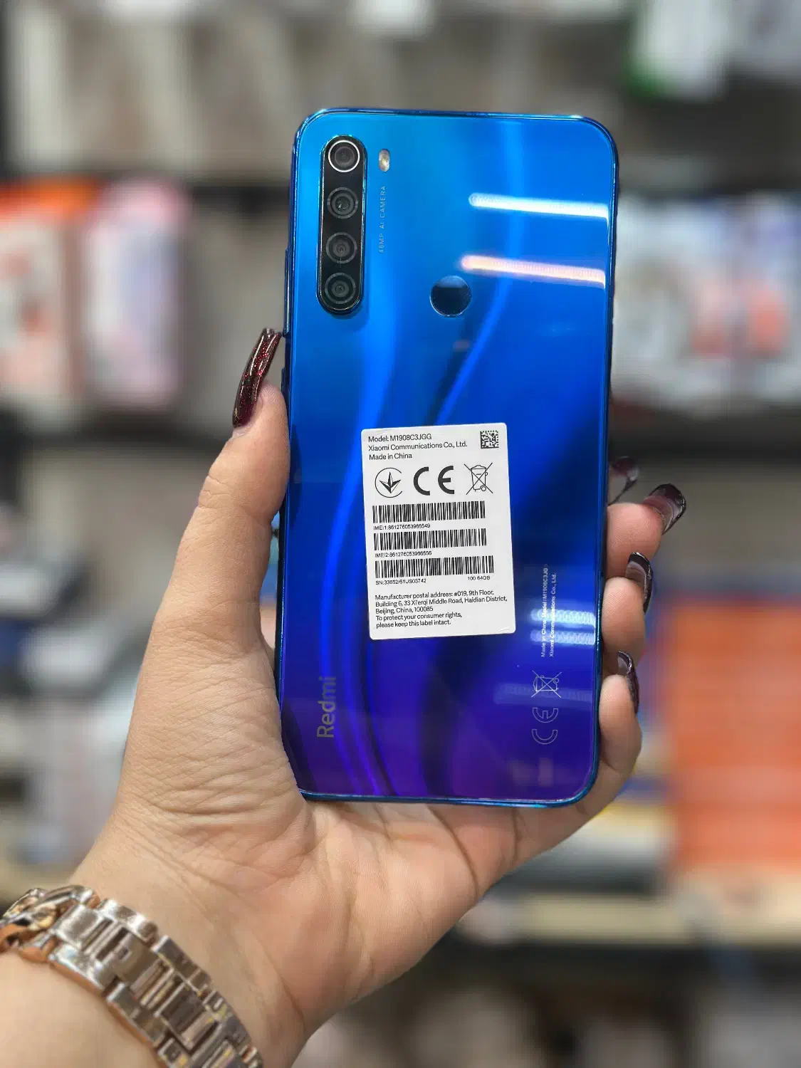 شیاومی‌Note8حافظه 64گیگ رم4درحدآک پلمپ بدون تعمیر|موبایل|تبریز, |دیوار