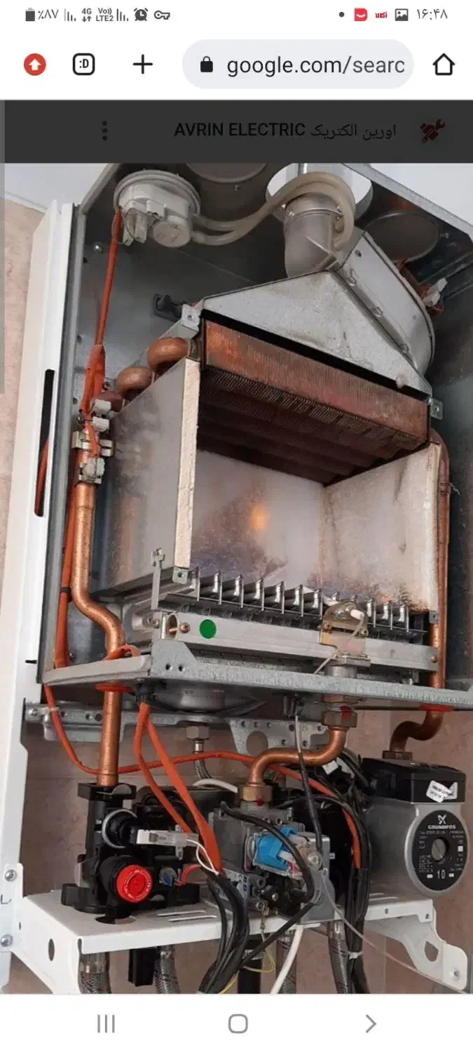 نصب تعمیر پکیج موتورخانه استخر ابگرمکن پمپ شومینه|خدمات پیشه و مهارت|نور, |دیوار