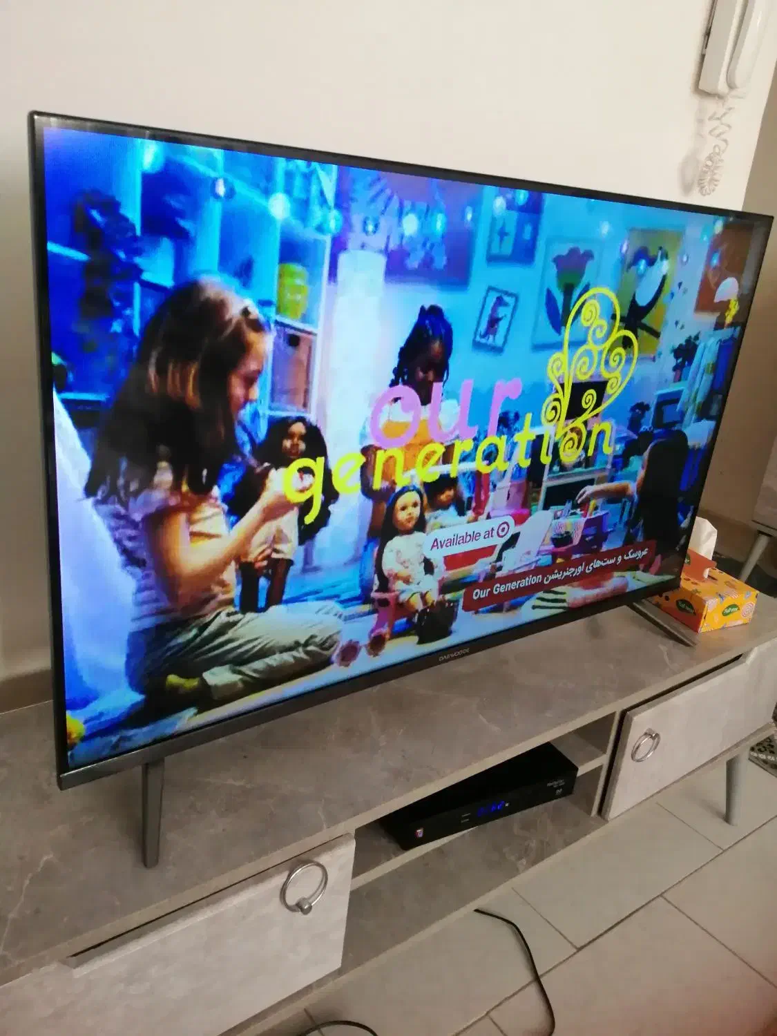 تلوزیون دوو 43 اینچ|تلویزیون و پروژکتور|کرج, خرمدشت|دیوار