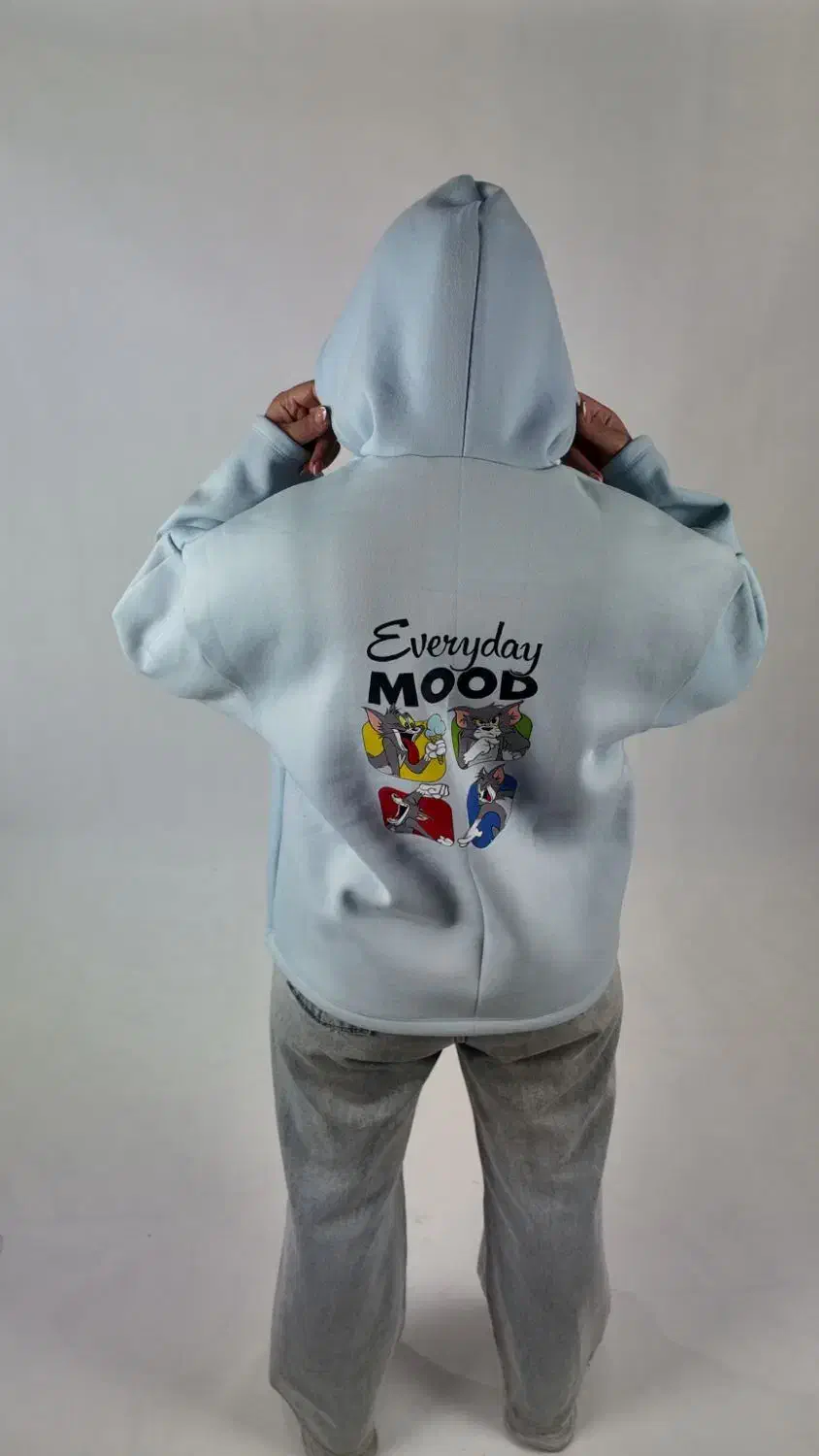 هودی زنانه و دخترانه طرح tom & jerry|لباس|پیشوا, |دیوار