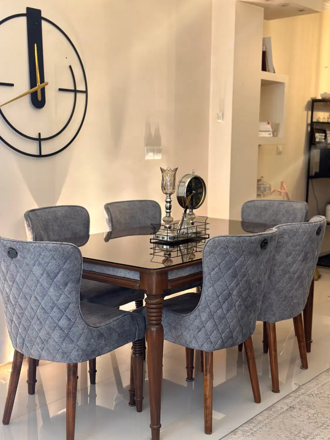 ۶ نفره مناسب جهیزیه عروس|میز و صندلی غذاخوری|تهران, مدائن|دیوار