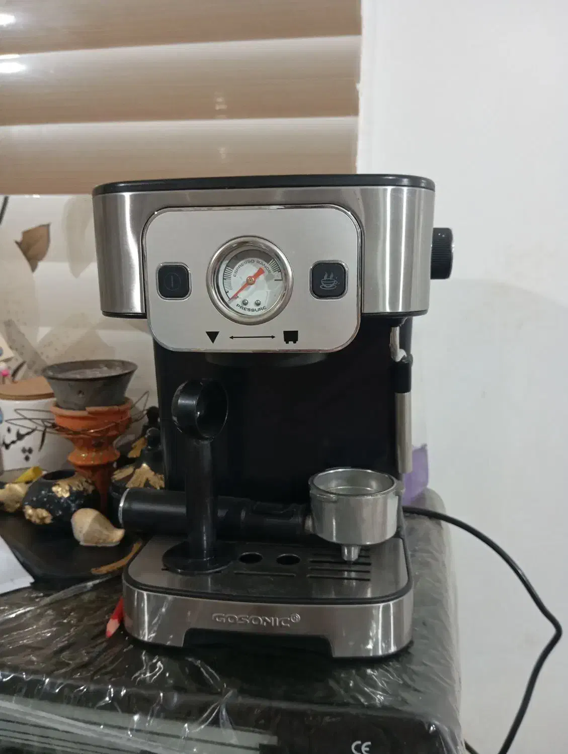 قهوه ساز و اسپرسو سازگاسونیک در حد نو|سماور، چای‌ساز، قهوه‌ساز|تربت‌حیدریه, رضاشهر|دیوار