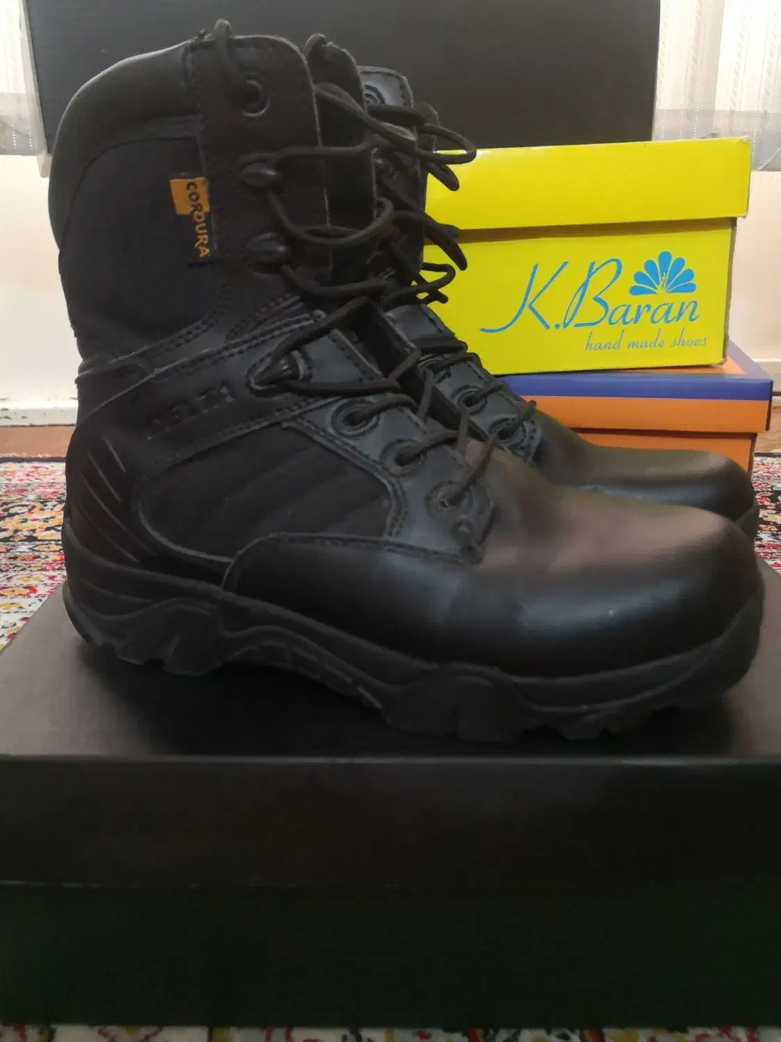 بوت دلتا مشکی|کیف، کفش، کمربند|کازرون, |دیوار