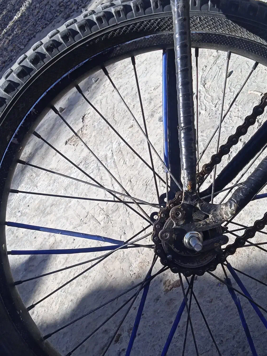 دوچرخه 20تنه اساک|دوچرخه، اسکیت، اسکوتر|خاش, |دیوار