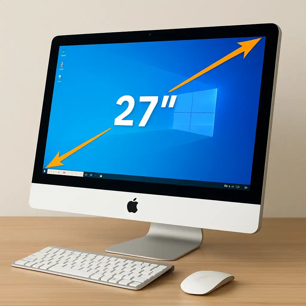 آیمک ۲۷ اینچی اپل (2015)macOSرم 8هارد1Tشیک و سالم|رایانه رومیزی|اردبیل, |دیوار