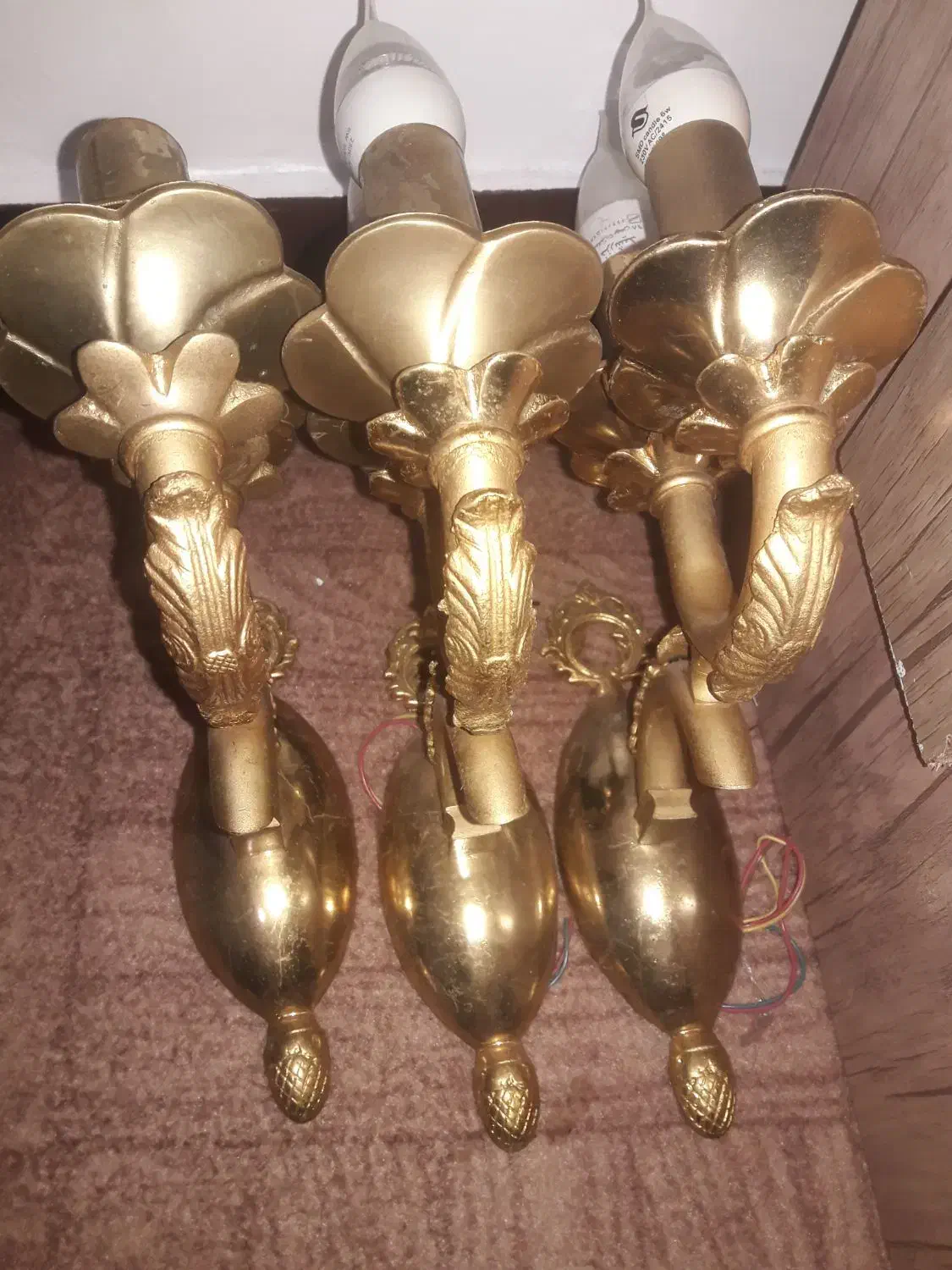 لوستر دیواری|لوستر و چراغ آویز|رشت, حافظ آباد|دیوار