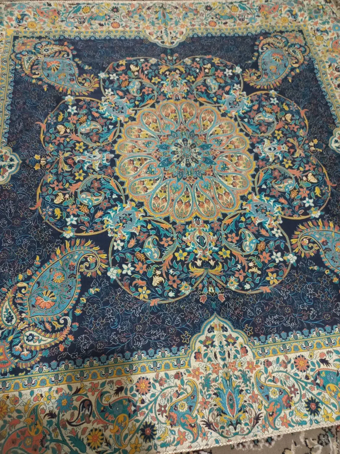 رومیزی ترمه|پرده، رانر، رومیزی|صفادشت, |دیوار