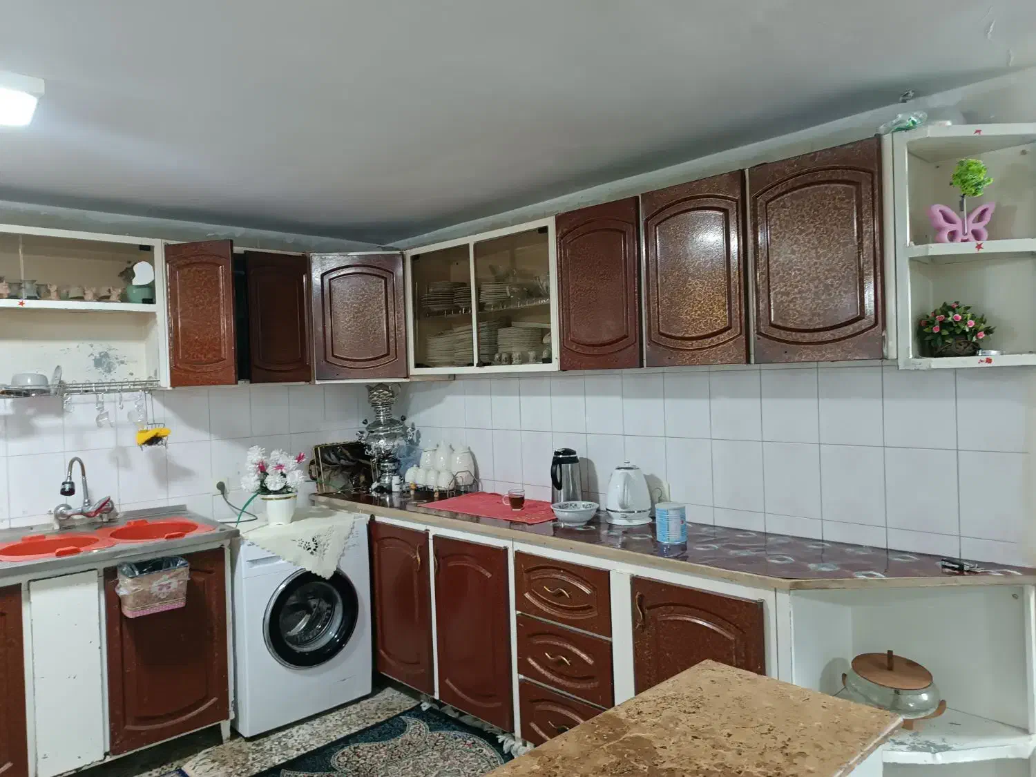 کابینت فلزی|آب‌چکان و نظم‌دهنده ظروف|رفسنجان, |دیوار