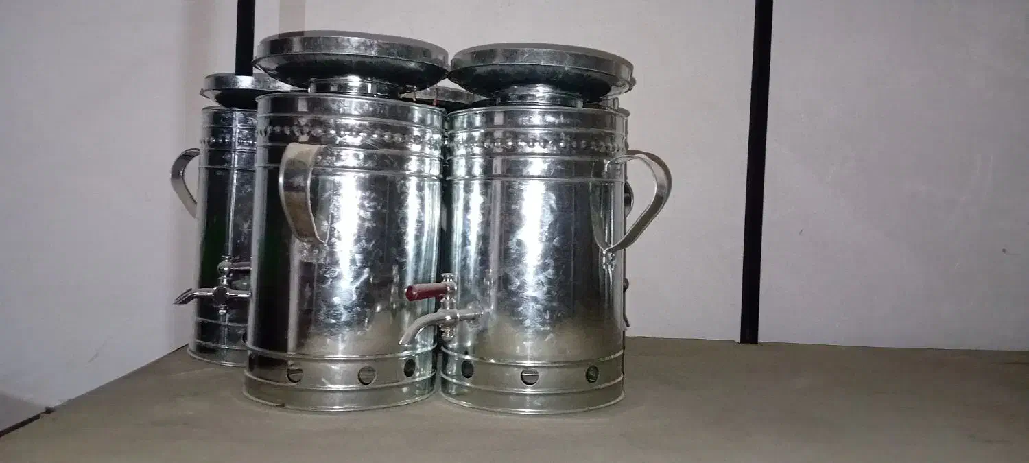 سماور زغالی|سماور، چای‌ساز، قهوه‌ساز|هشتگرد, هشتگرد قدیم|دیوار