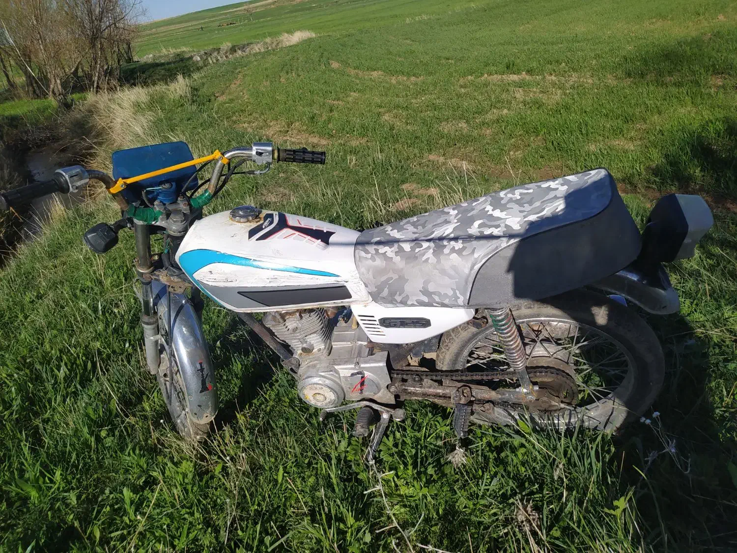 موتور 125مزایده|موتورسیکلت|سنندج, |دیوار