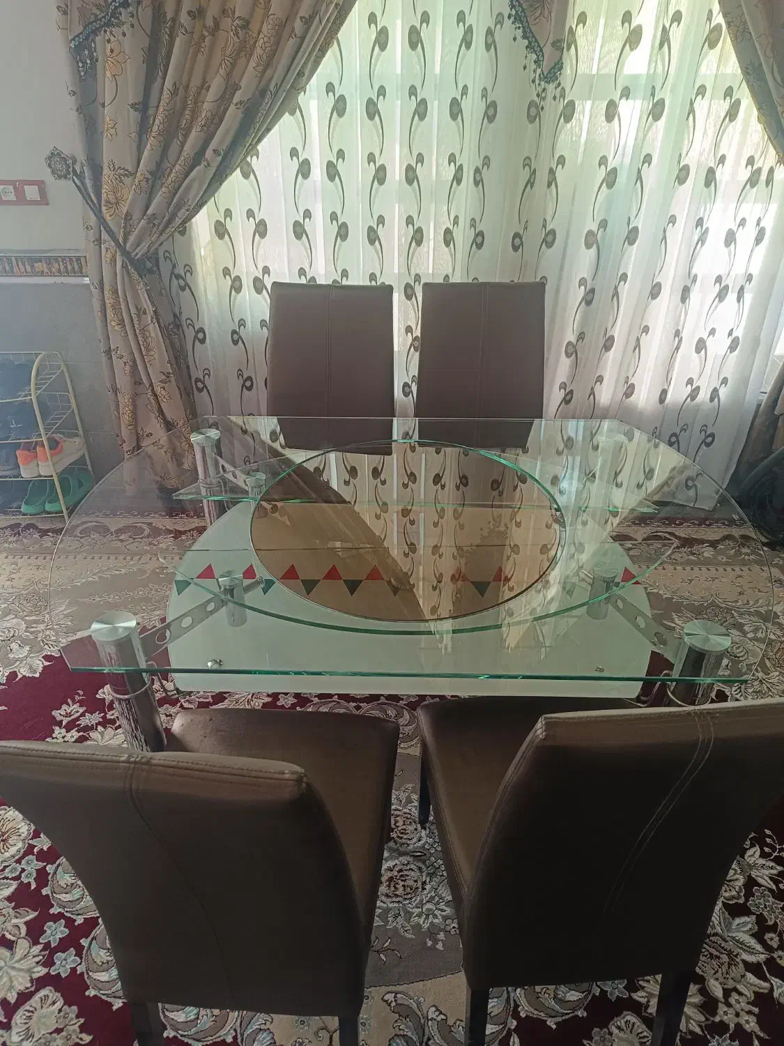 میز غذاخوری|میز و صندلی غذاخوری|خرامه, |دیوار