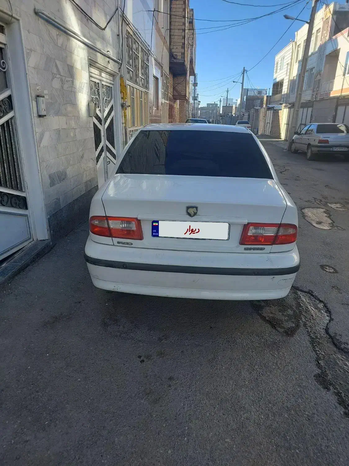 سمند۹۱ ef7 بی رنگ|خودرو سواری و وانت|دهگلان, |دیوار