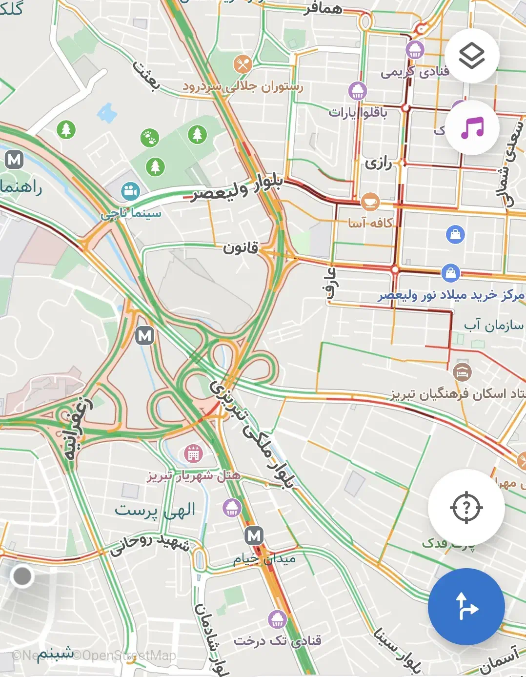 اجاره آپارتمان ۱۰۵ متر ولیعصر، قانون، مجتمع|اجارهٔ آپارتمان|تبریز, |دیوار