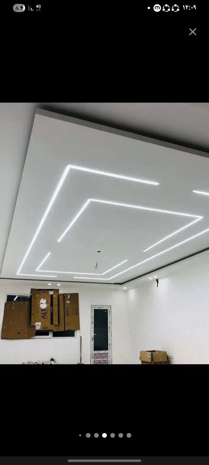 نصب انواع سقف های کاذب تایل کاغذ دیواری پی وی سی|خدمات پیشه و مهارت|دماوند, دماوند|دیوار