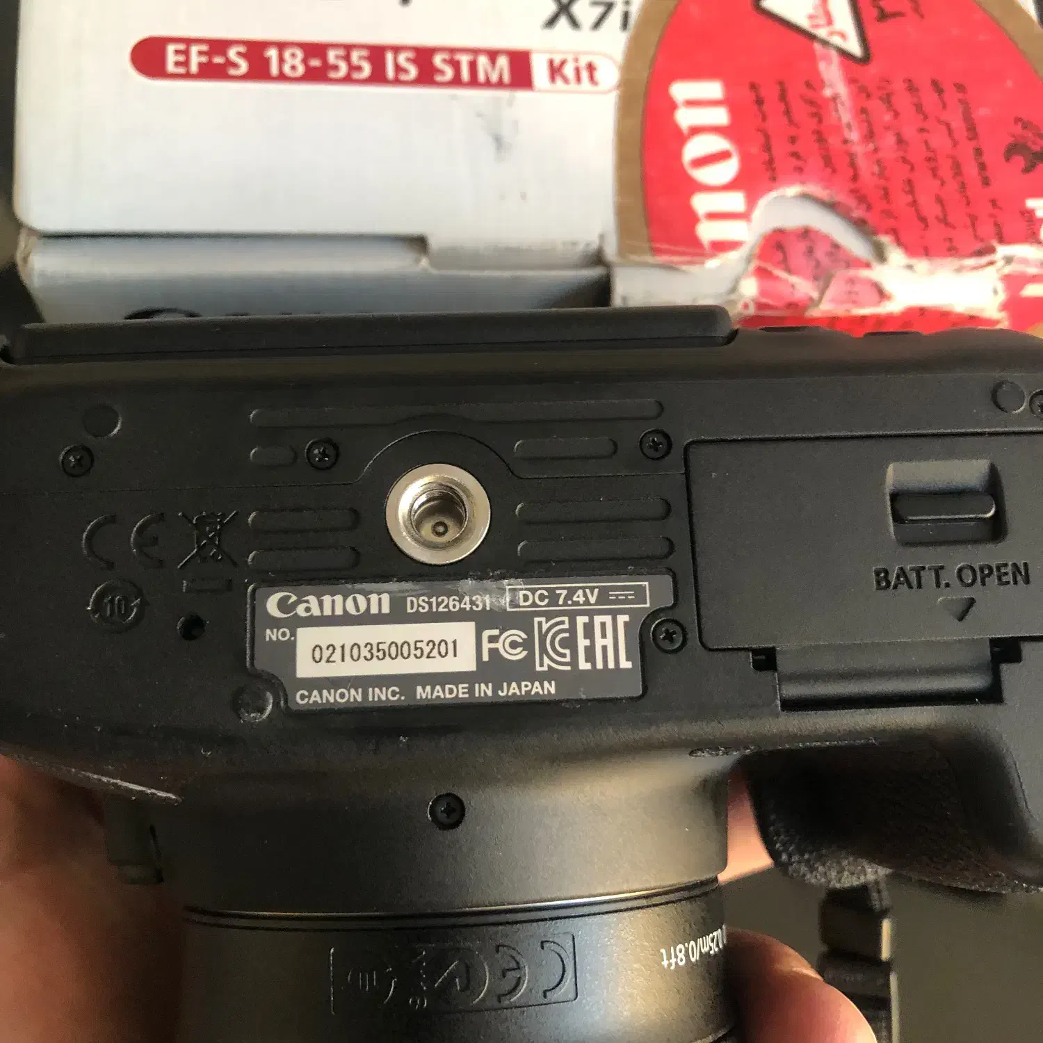 Canon x7i kiss|دوربین عکاسی و فیلم‌برداری|کرج, مهرویلا شمالی|دیوار