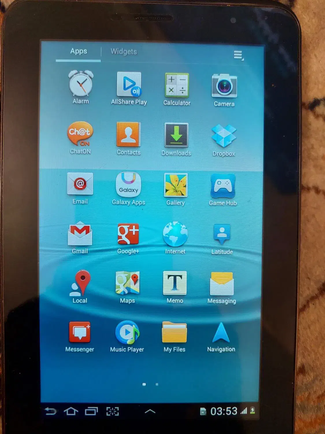 تبلت سامسونگ کلکسیونی|تبلت|تهران, سید خندان (جلفا)|دیوار