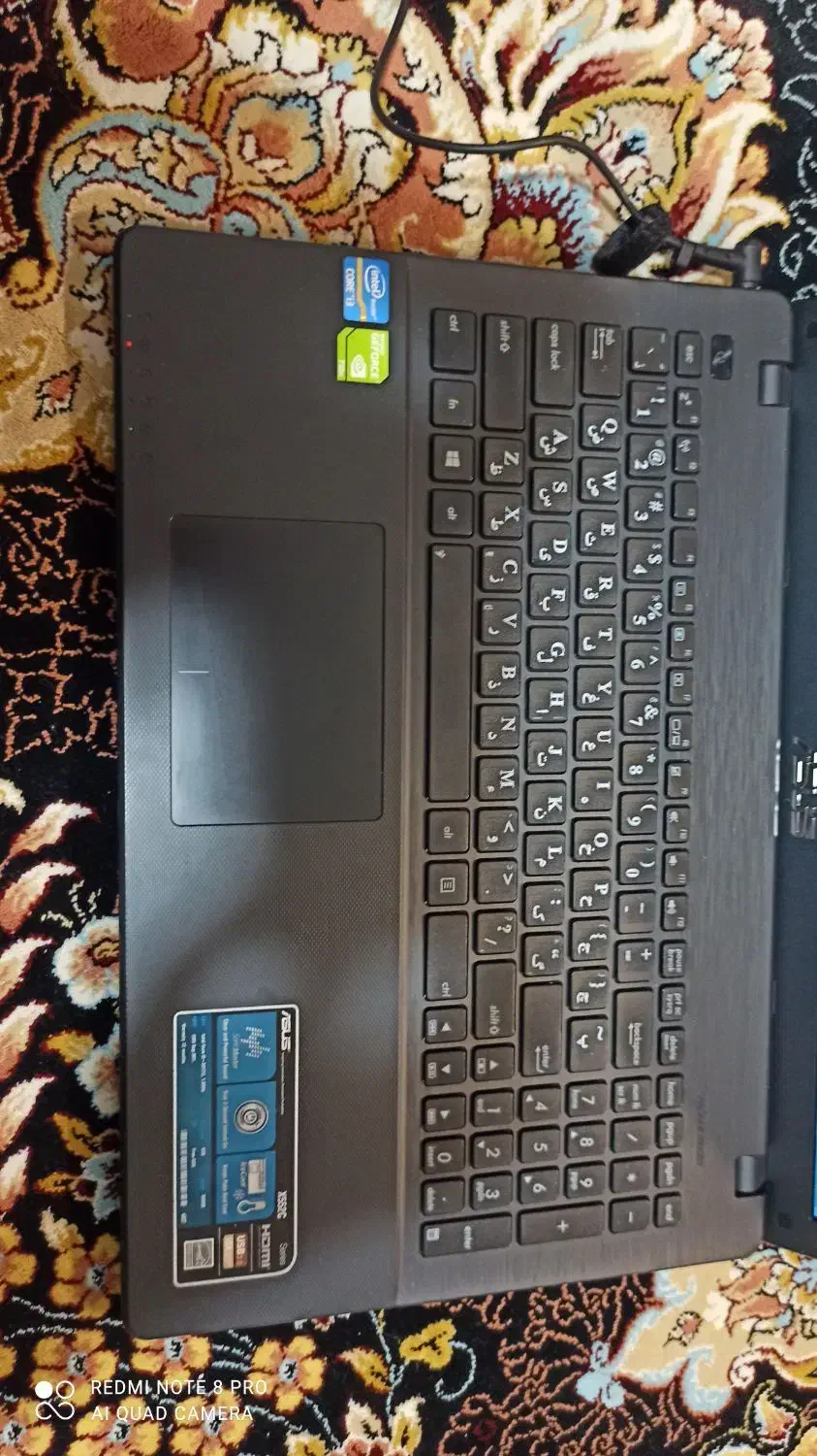 لپ تاپ ASUS بسیار تمیز در حد نو|رایانه همراه|تهران, حر|دیوار