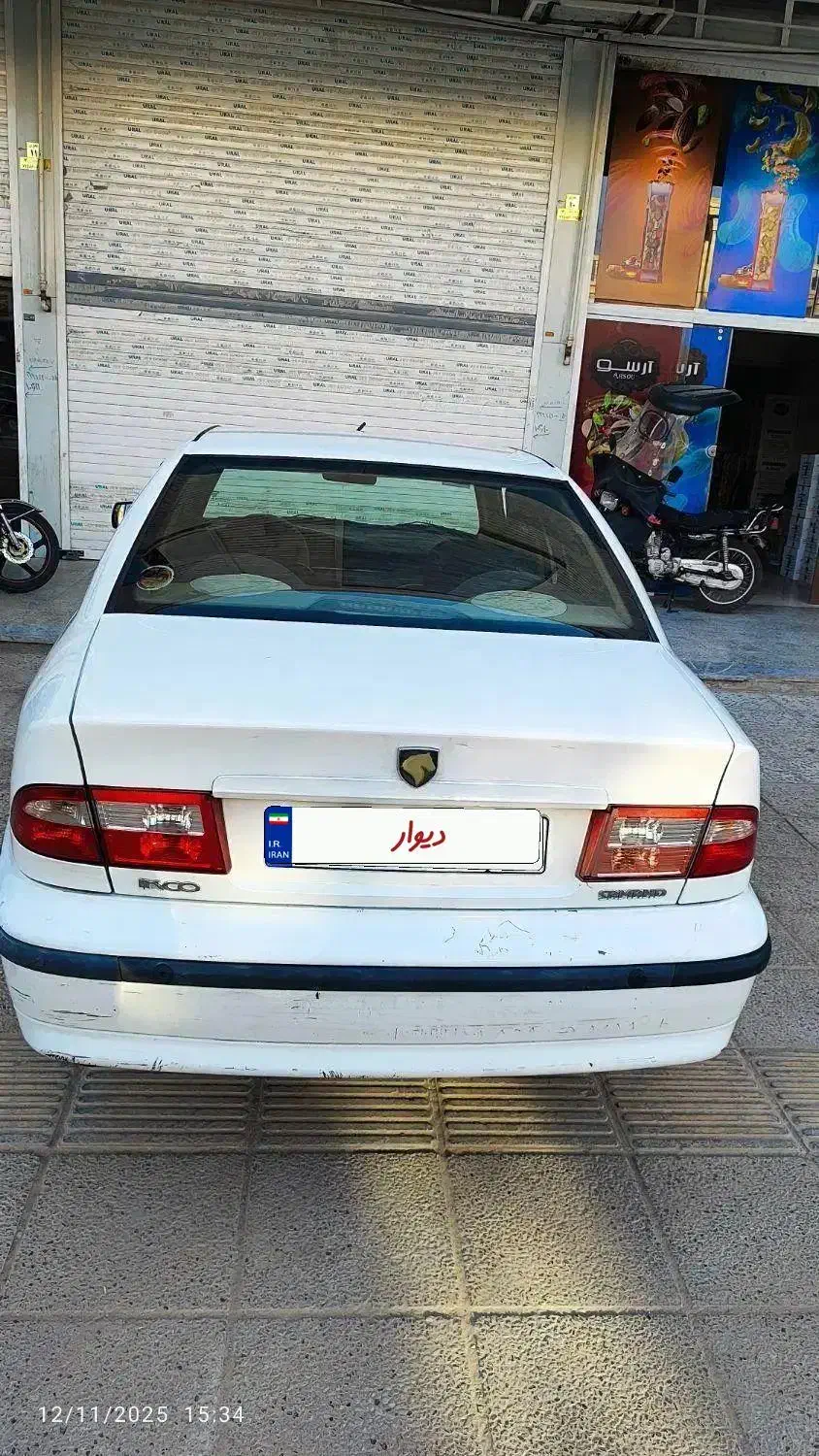 سمند ef7|خودرو سواری و وانت|شیراز, محراب|دیوار