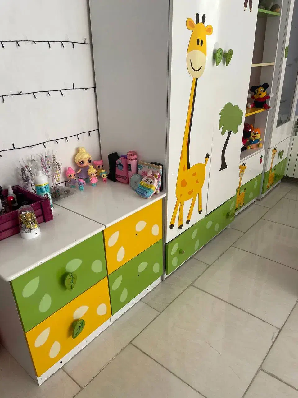 سرویس کمد کودک|تخت و سرویس خواب|قرچک, مهدیه|دیوار