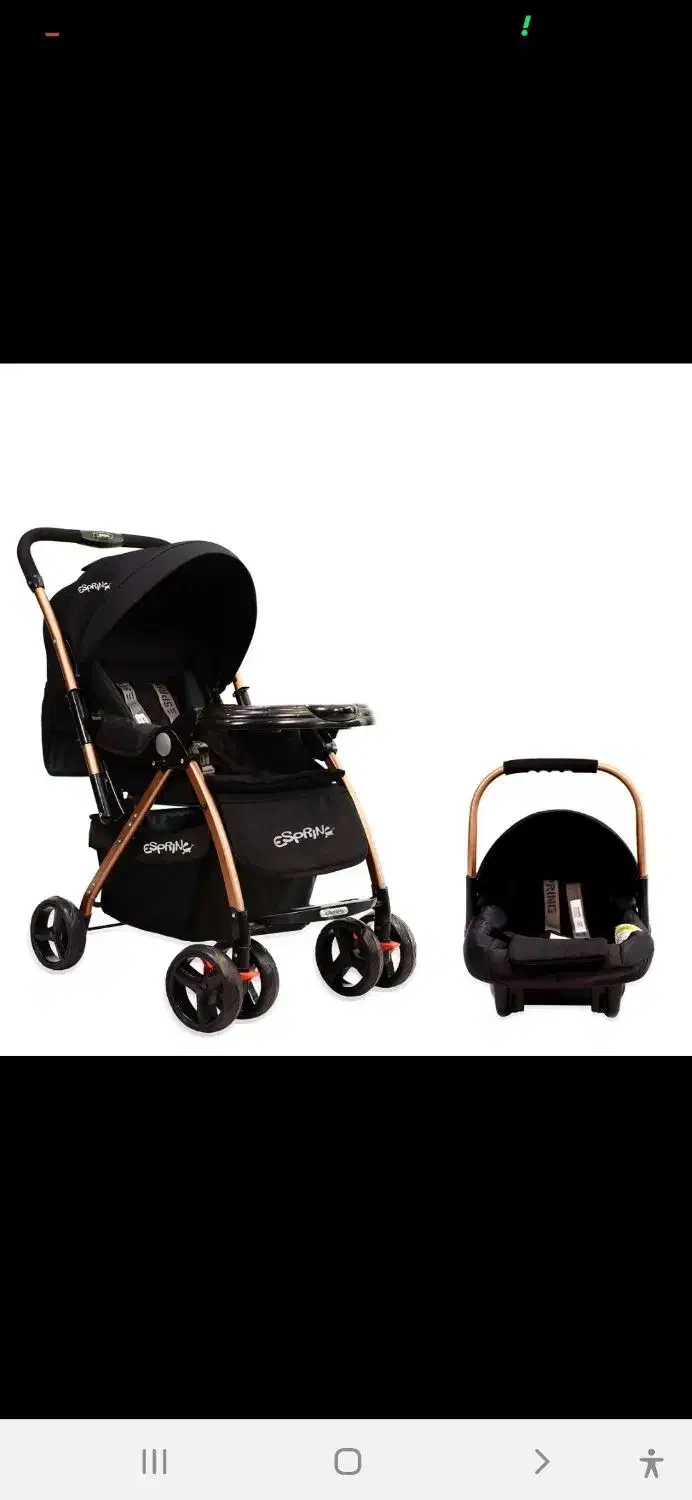 کالسکه و کریر  اسپرینگ کاملا نو|کالسکه و لوازم جانبی|اسلام‌شهر, صادقیه|دیوار