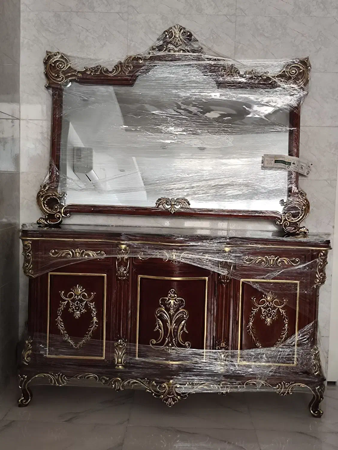 کنسول از جنس چوب راش|بوفه، ویترین، کنسول|نظرآباد, نظرآباد|دیوار