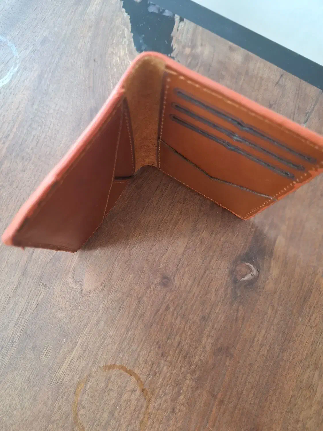 چندین کیف پول و جا کارتی چرم طبیعی|کیف، کفش، کمربند|کرمانشاه, |دیوار