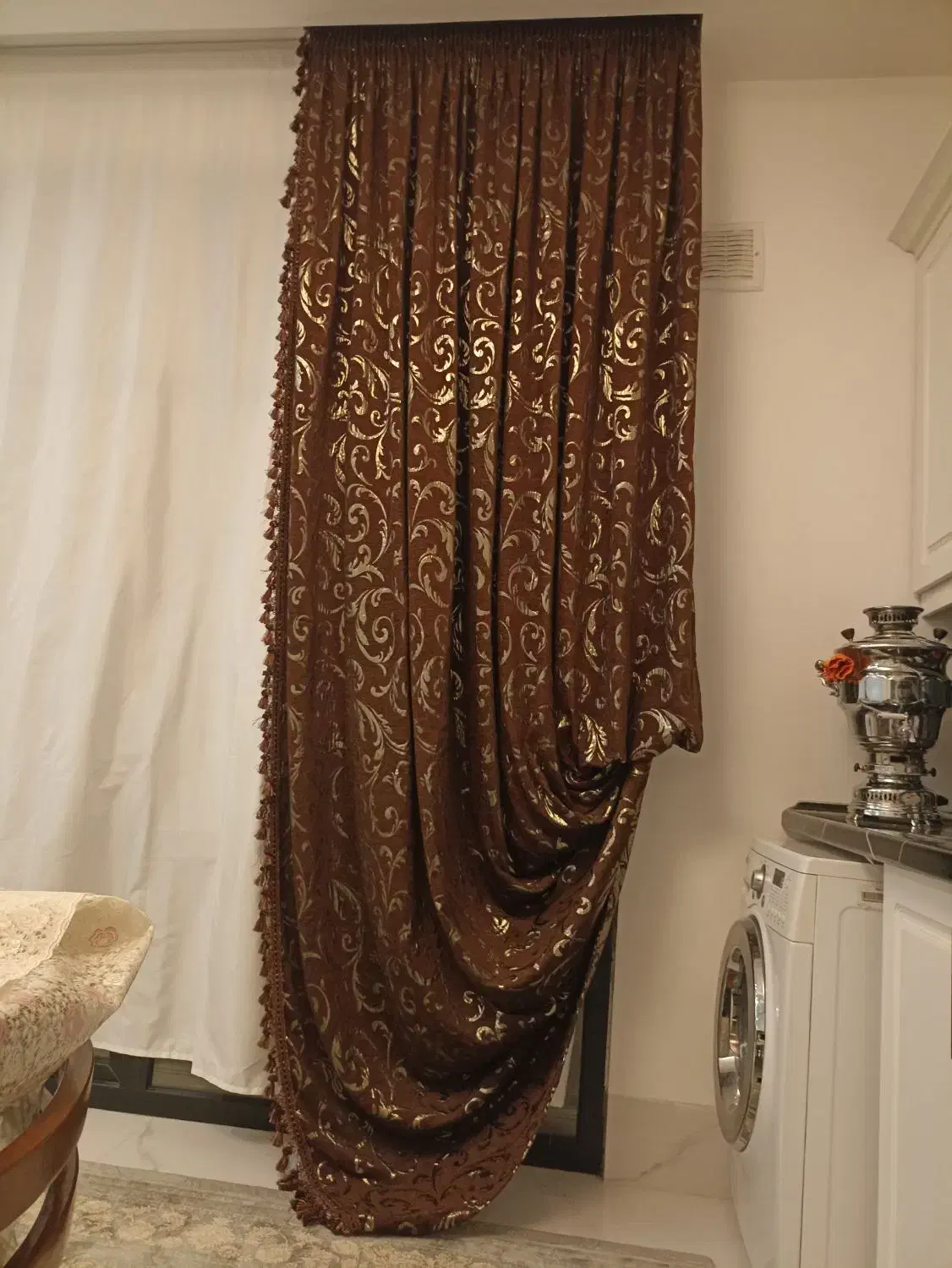 دستک پرده|پرده، رانر، رومیزی|مشهد, میعاد (شهرک غرب)|دیوار