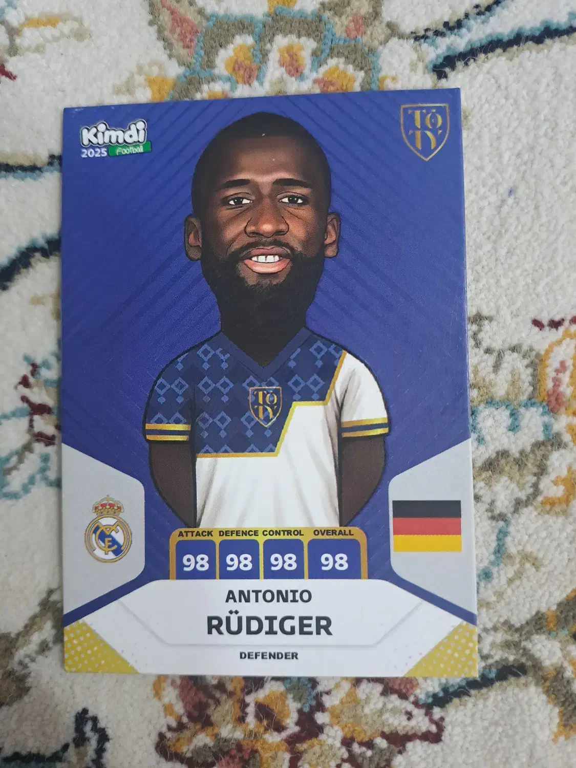 کارت کیمدی (پک بازیکنان توتی)|اسباببازی|شهرکرد, |دیوار