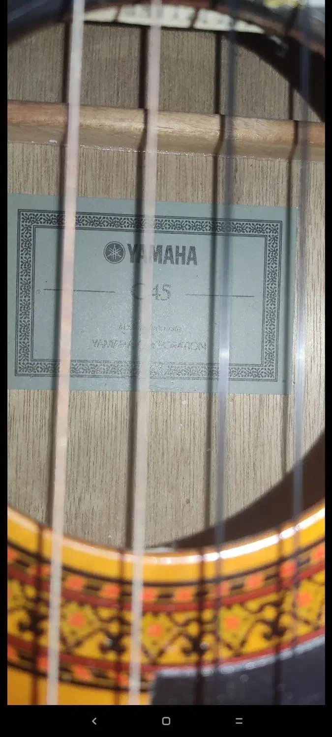 گیتار Yamaha c45 اصل اندونزی|گیتار، بیس، امپلیفایر|رباط‌کریم, نصیرشهر|دیوار