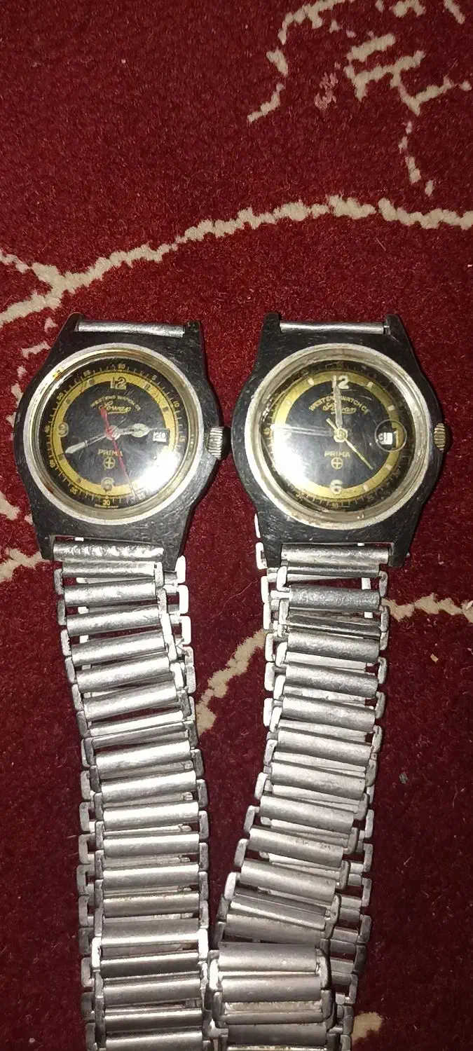 دو عدد ساعت وستن واچ کوکی عتیقه|ساعت|کاشمر, |دیوار