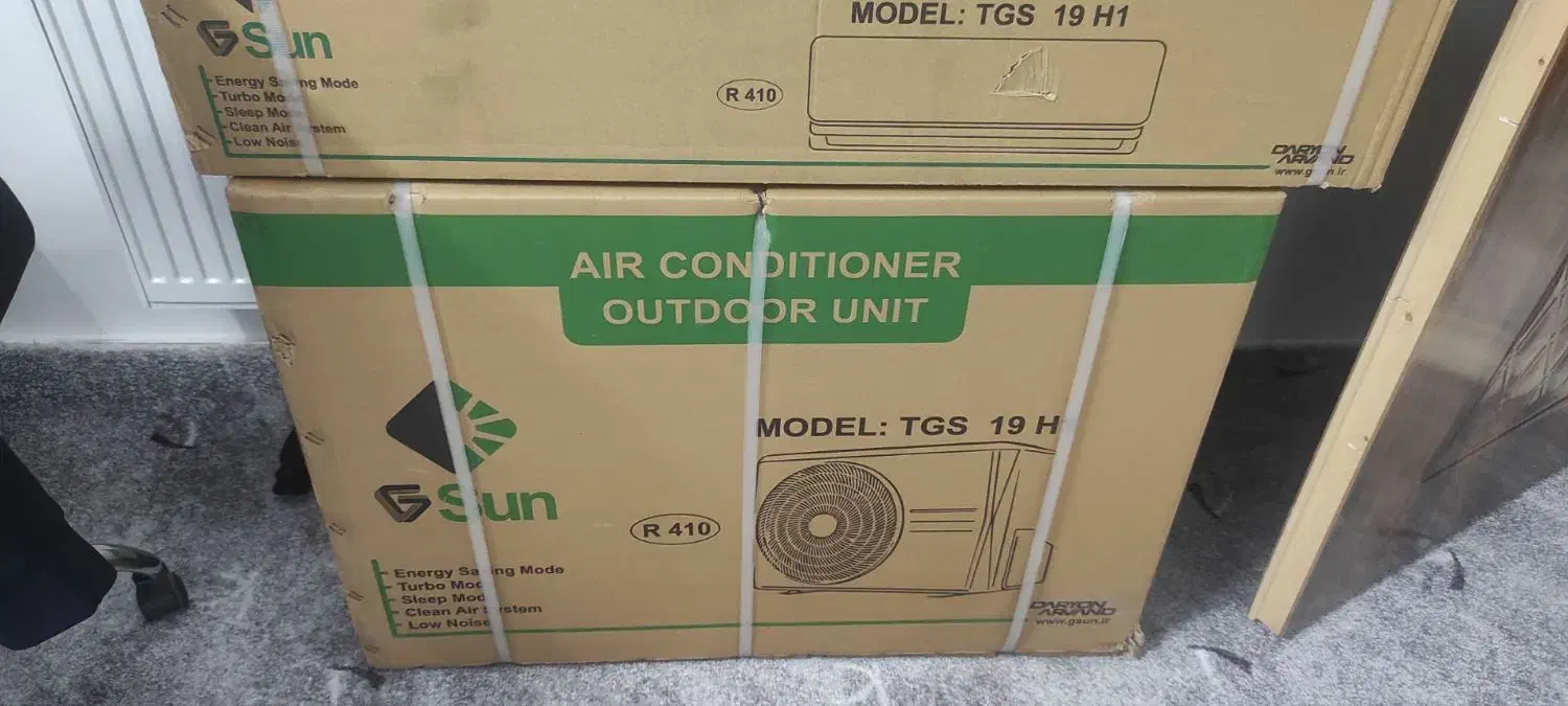 کولرگازی 19000 جی سان سرد و گرم|کولر گازی و فنکوئل|تاکستان, |دیوار