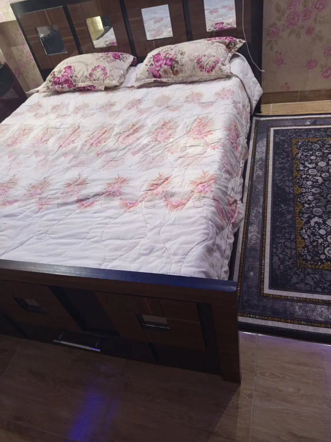 تخت خواب دونفره|تخت و سرویس خواب|جوانرود, |دیوار