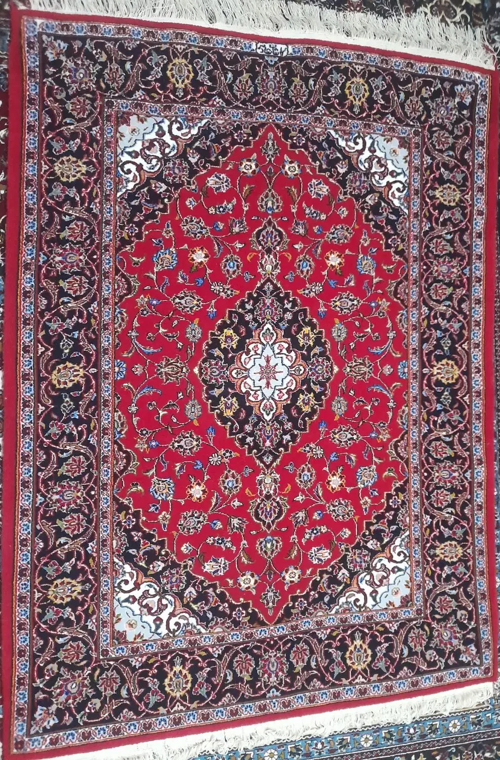 قالیچه دستباف زرین ۳۲ خانه کاشان|فرش|آران و بیدگل, |دیوار