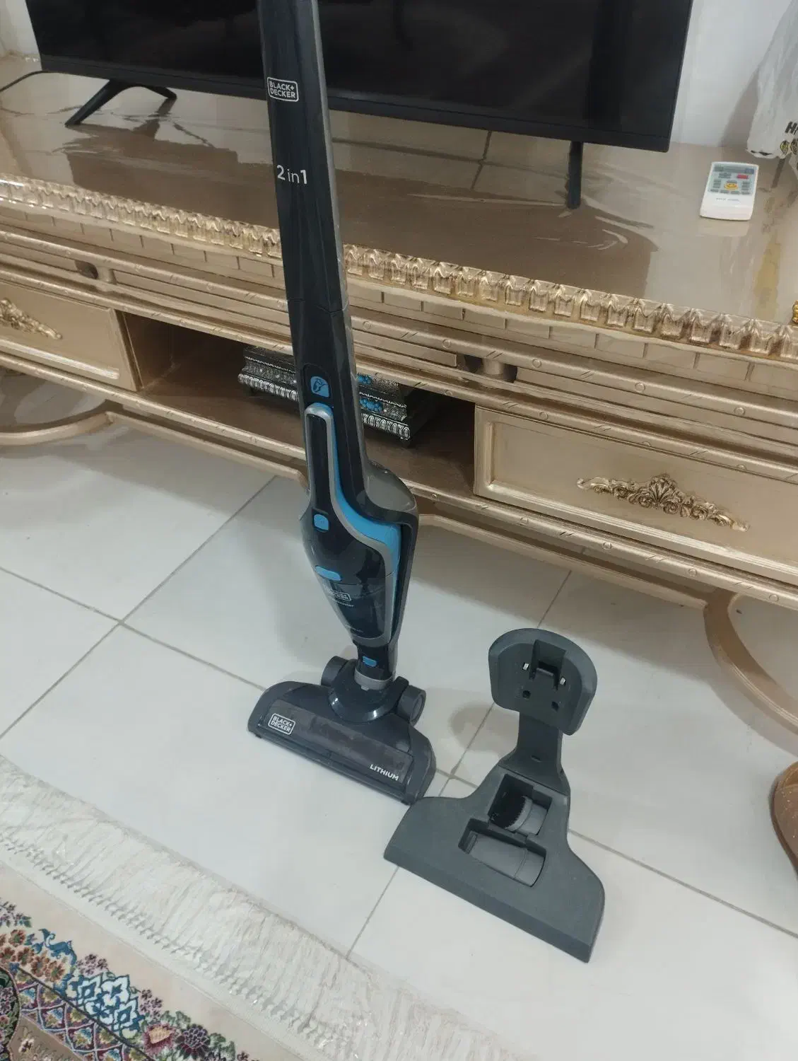 جارو شارژی برقی بلک اند دکر BLACK+DeCKeR|جاروبرقی، جارو شارژی، بخارشو|اهواز, کوی رمضان|دیوار