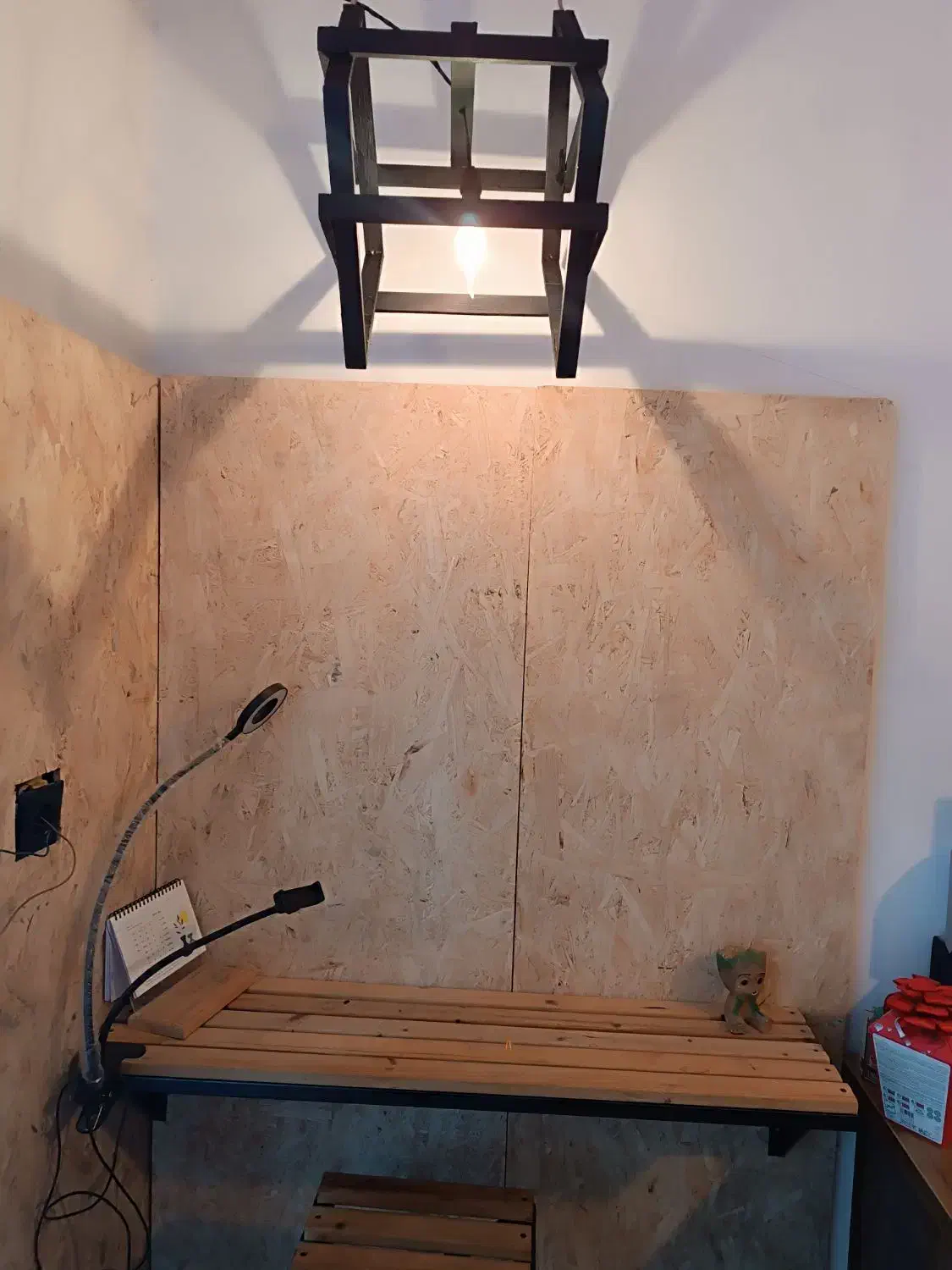 لوستر فانتزی چوبی|لوستر و چراغ آویز|خرمآباد, |دیوار