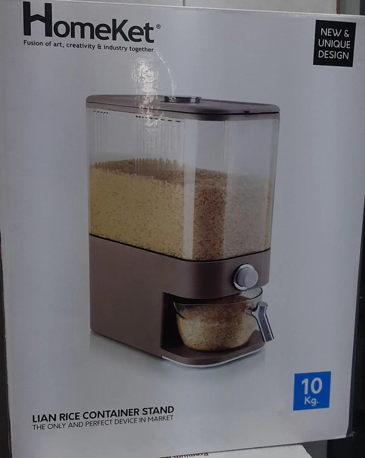 جا برنجی ۲۰ لیتری هومکت|ظروف نگهدارنده، پلاستیکی، یکبارمصرف|بندر ماهشهر, |دیوار