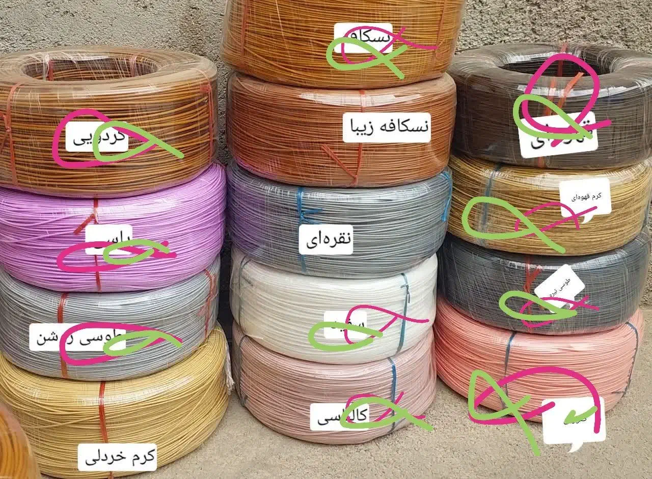 نخ سبد بافی|لوازم خیاطی و بافتنی|میبد, |دیوار
