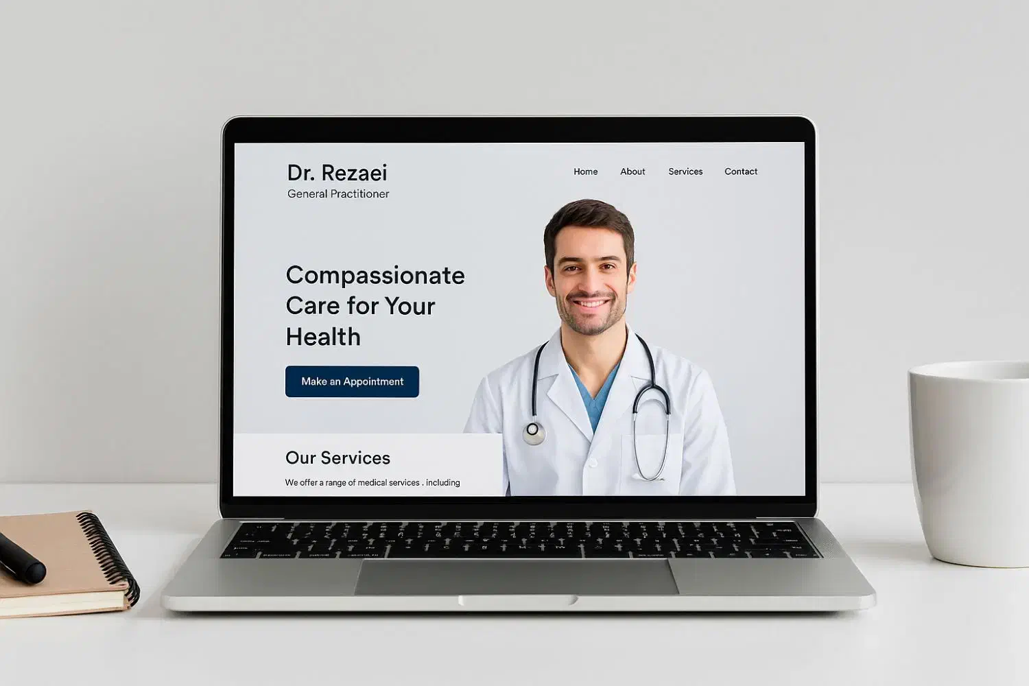 طراحی سایت پزشکان و وکلا فقط با ۲ میلیون تومان|خدمات رایانهای و موبایل|تهران, بلوار کشاورز|دیوار