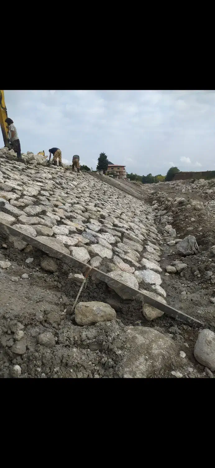 انجام پروژه های سنگ چینی|خدمات باغبانی و درختکاری|چالوس, |دیوار